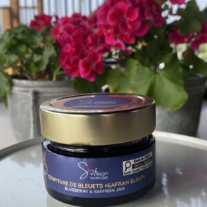 Confitures traditionnelles Safran bleu? Bleuets ha! oui!