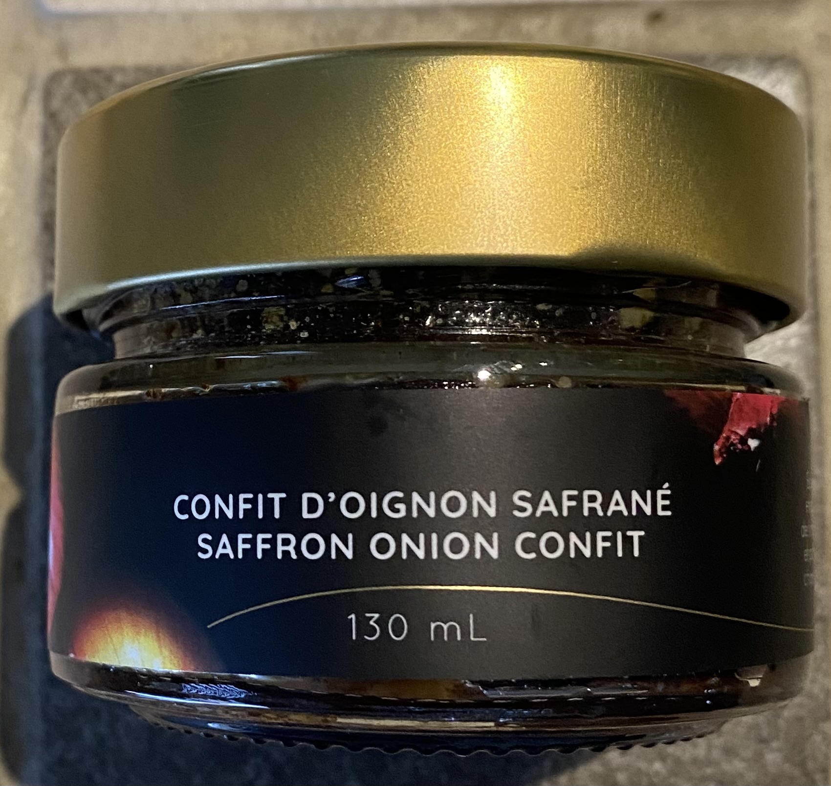 Confit d'oignons au safran du Quercy - 100g — Les Fins Gourmets