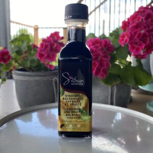 Vinaigre balsamique 15 ans d’âge fruité poires et noix safrané